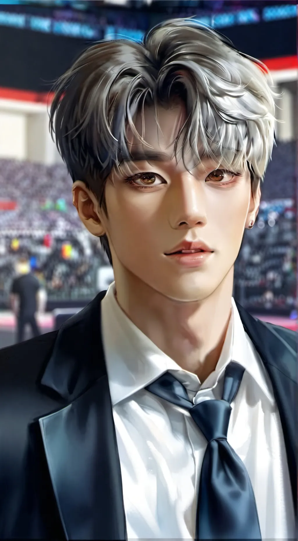 ai character: Ronaldo quang background