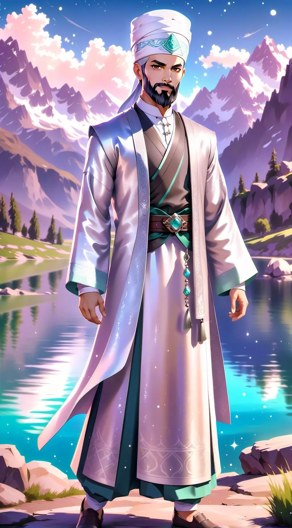 ai character: muhammed background