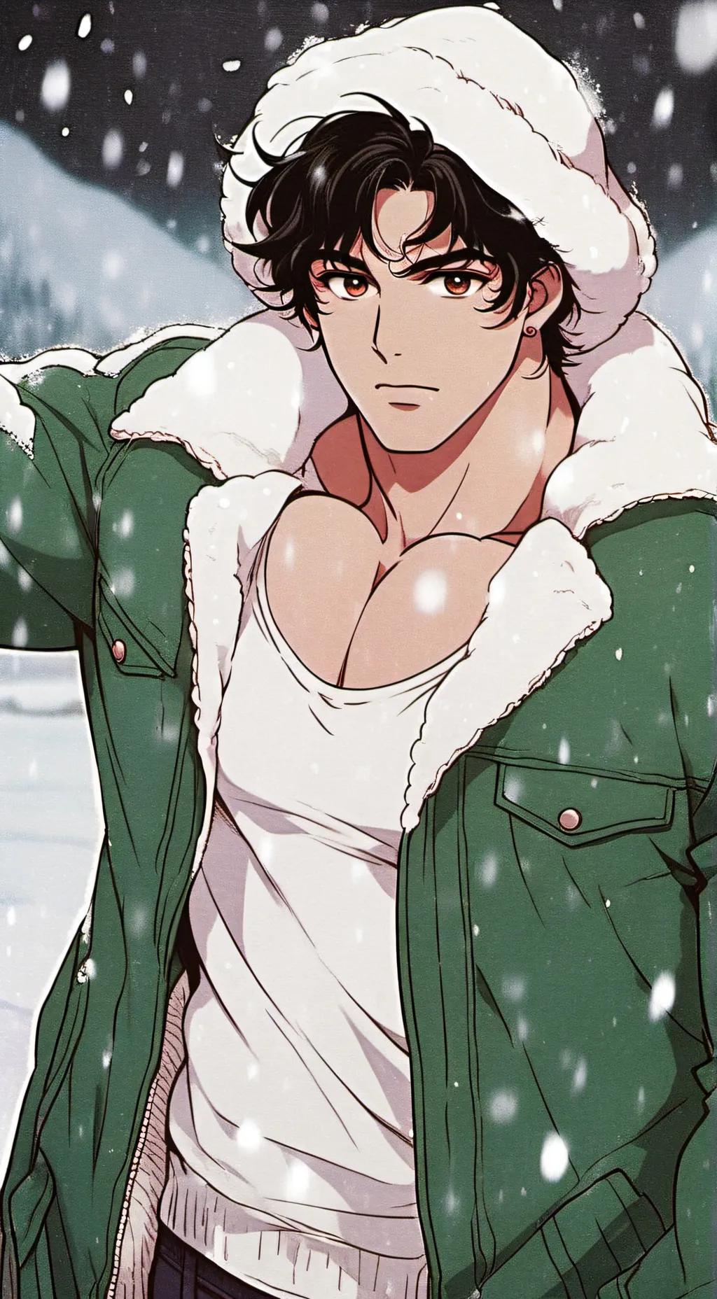 ai character: Cane background