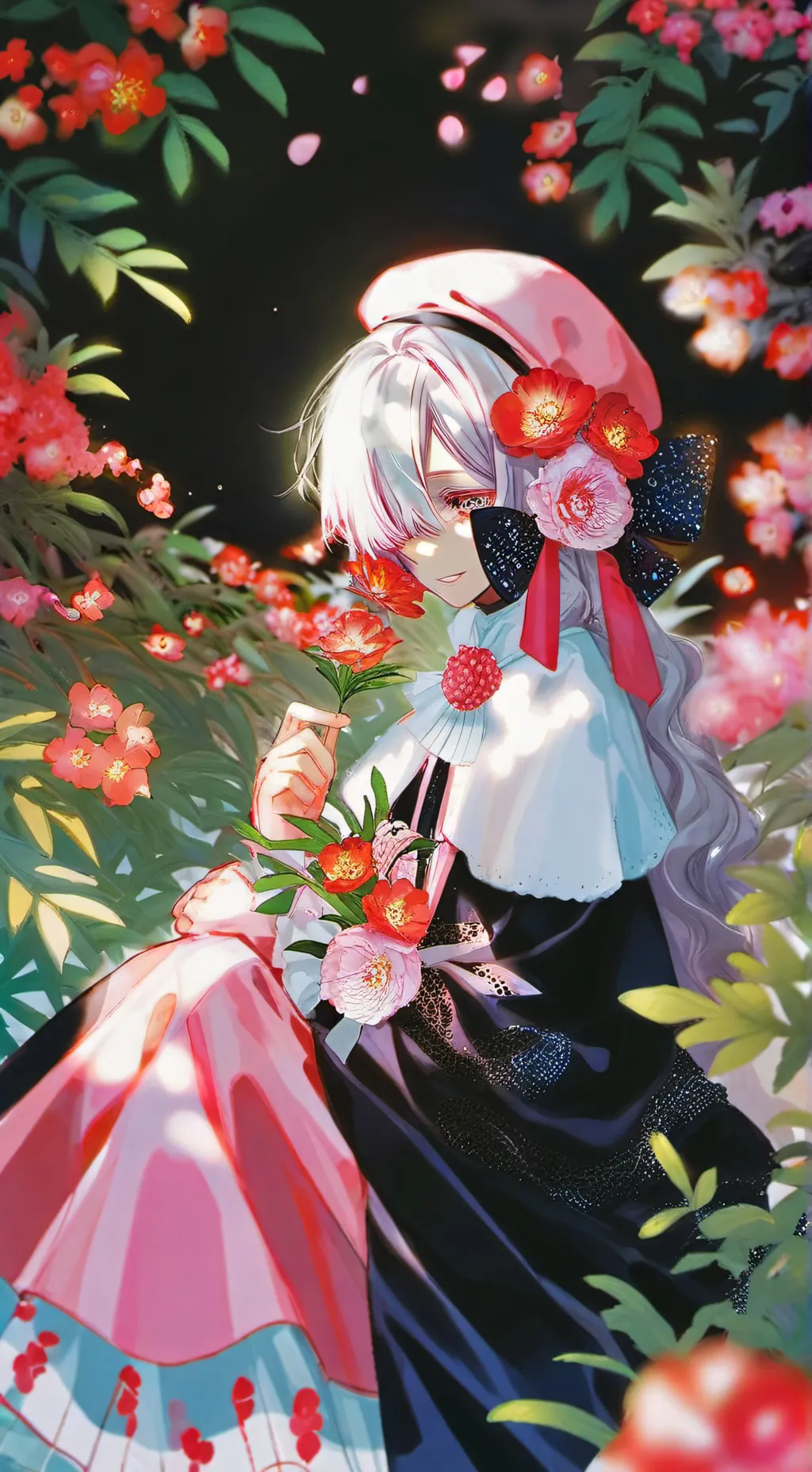 ai character: iris muris background