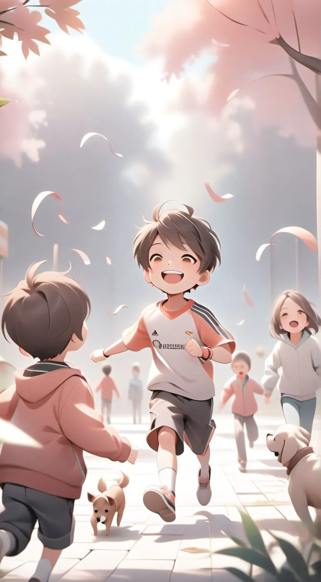 ai character: DW neighborhood background