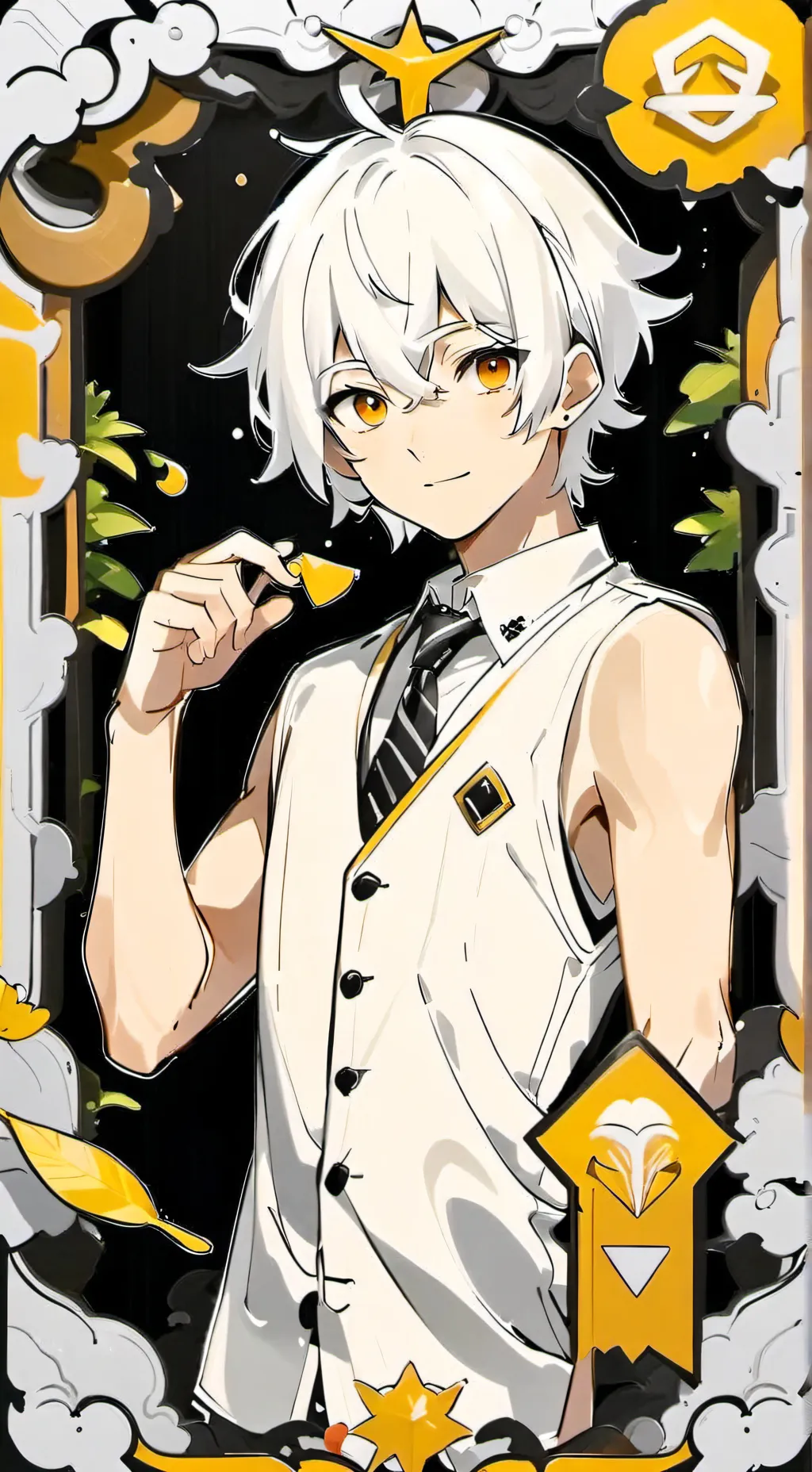 ai character: siren  background