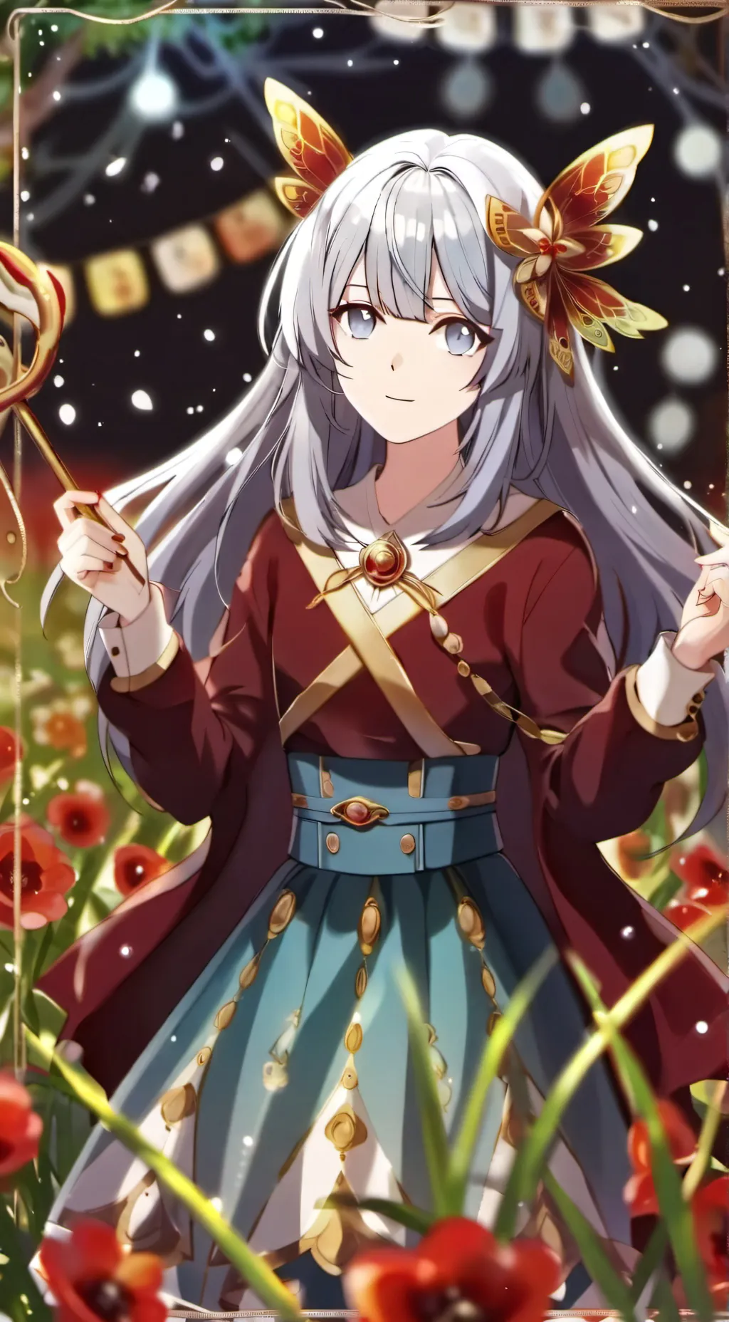 ai character: maria background