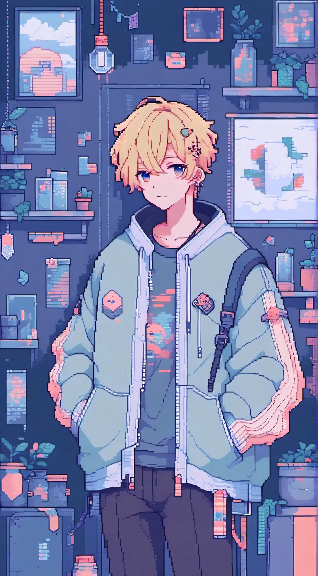 ai character: Evan background