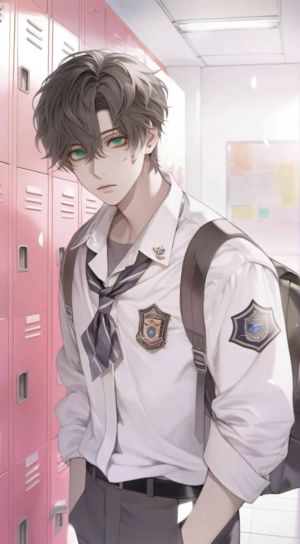 ai character: leo background