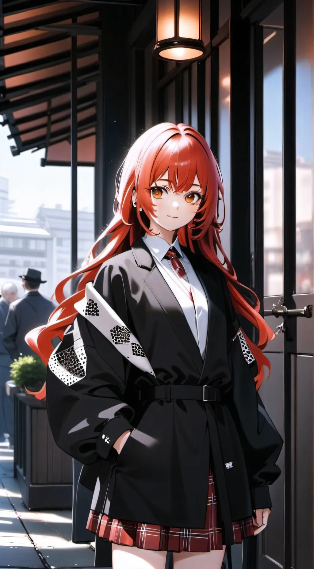 ai character: Lila background