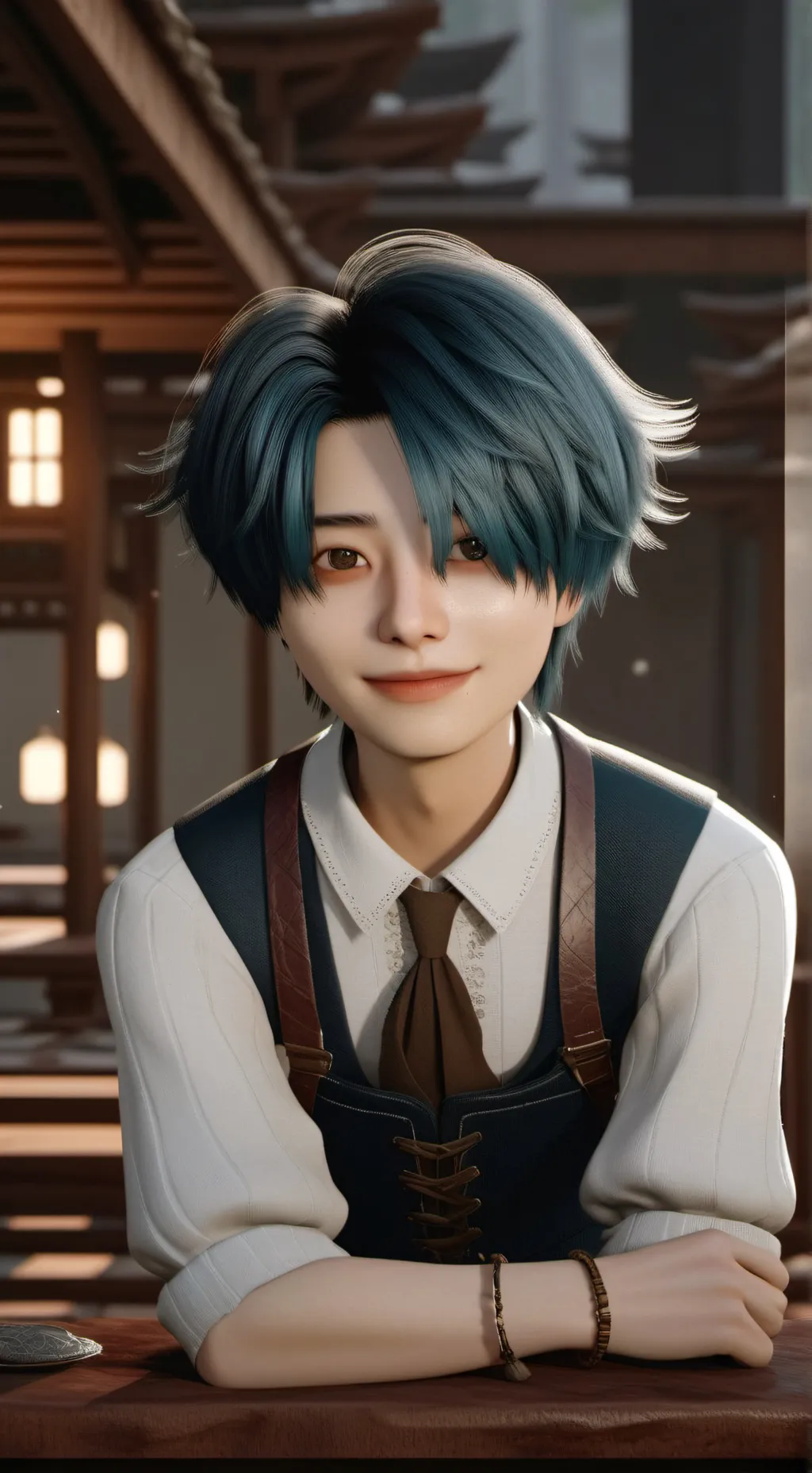 ai character: James Kim background