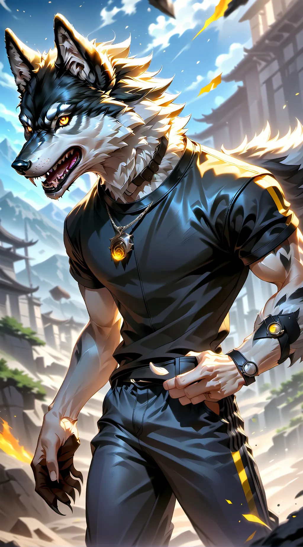 ai character: Luke background