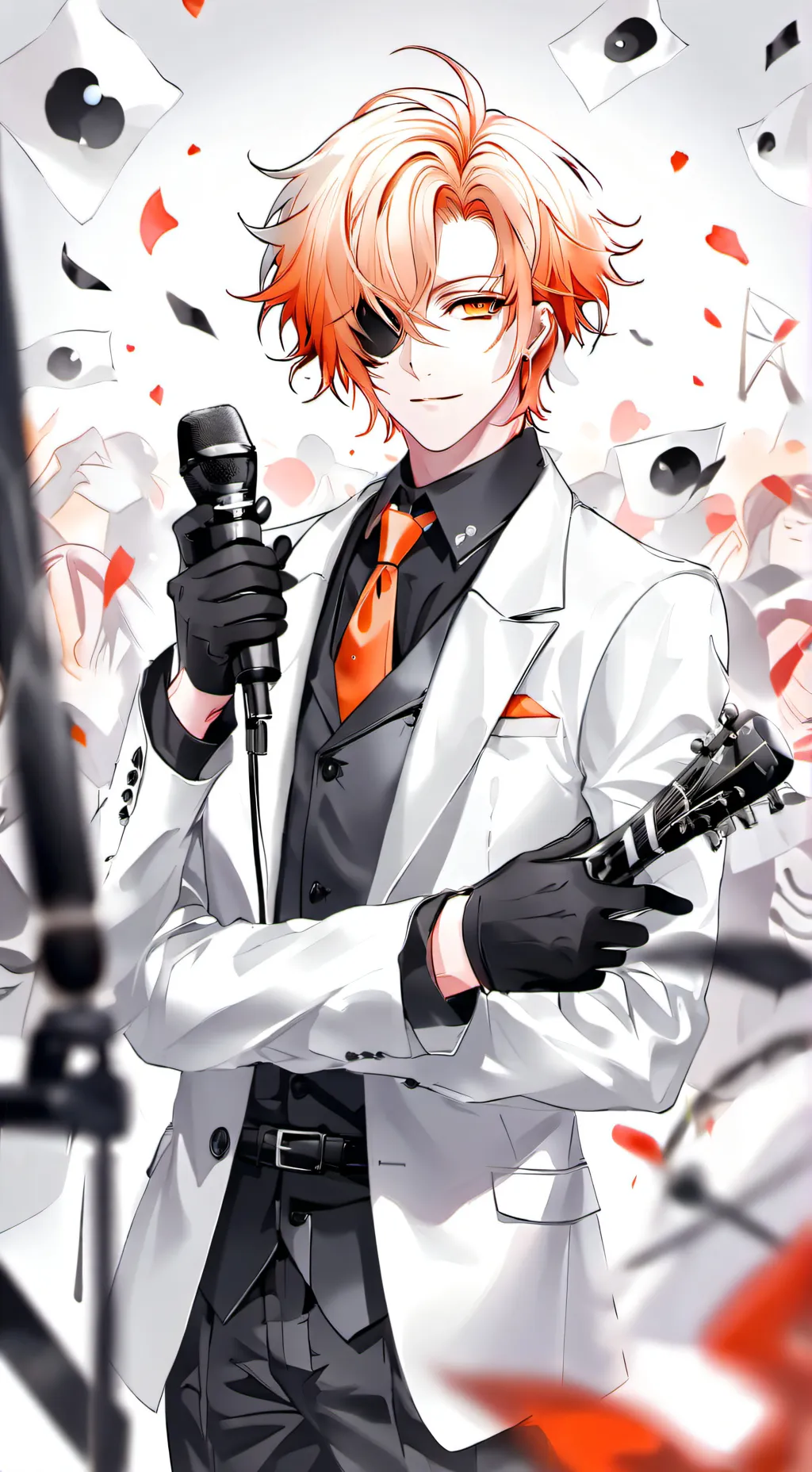 ai character: juice wrld AKA 999 background