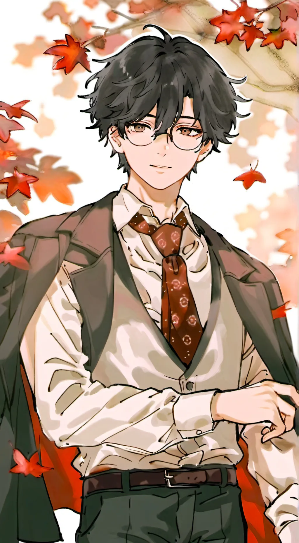 ai character: *.-xander-.*🤓 background