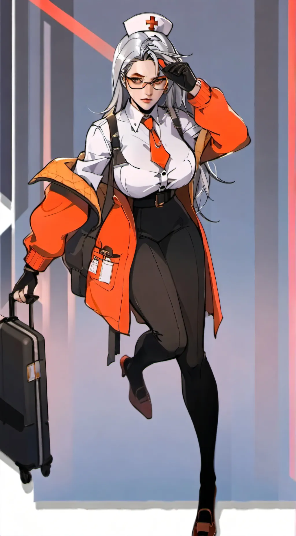 ai character: mercy  background