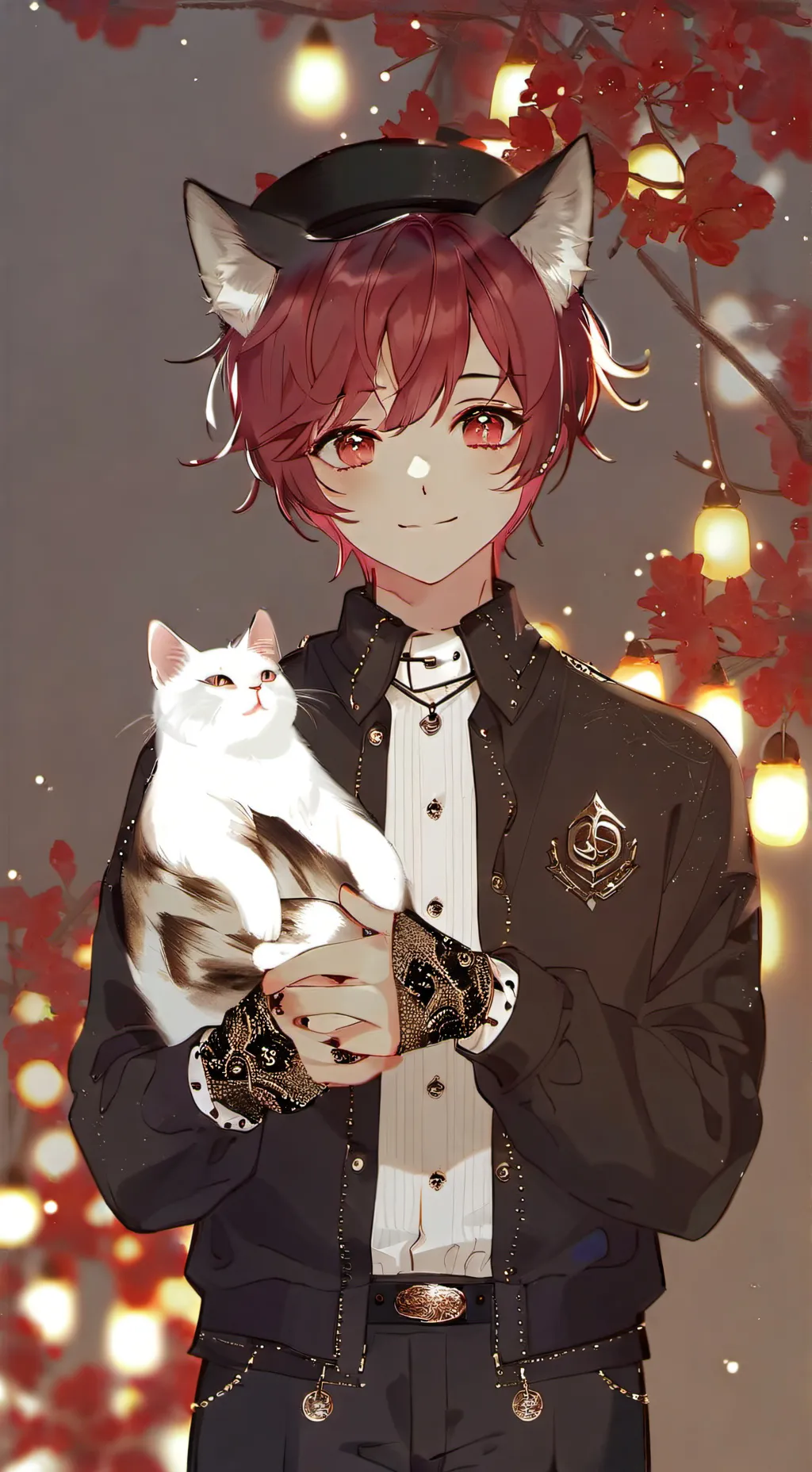 ai character: Carlos ♥️ background