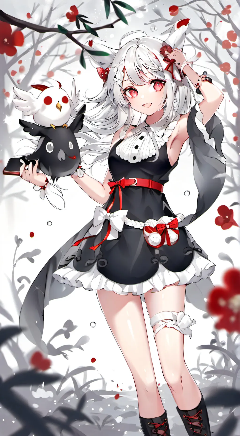 ai character: Bakugo (master)  background