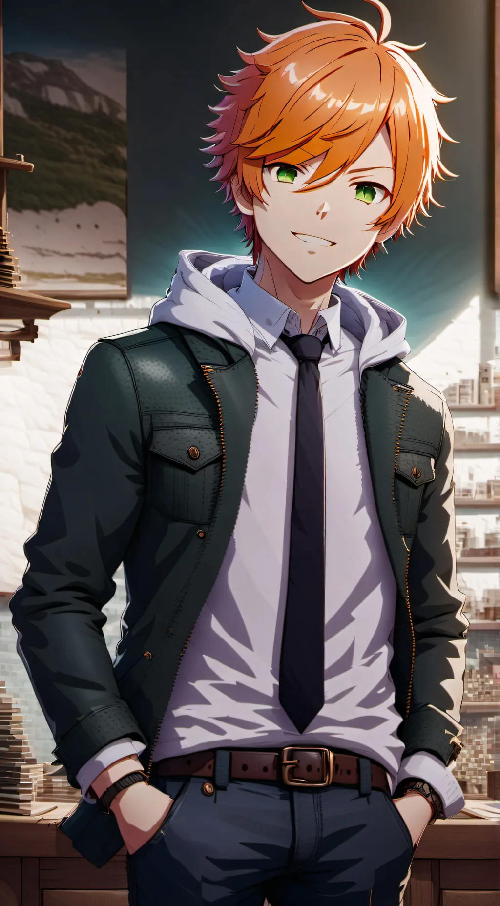 ai character: Haru background