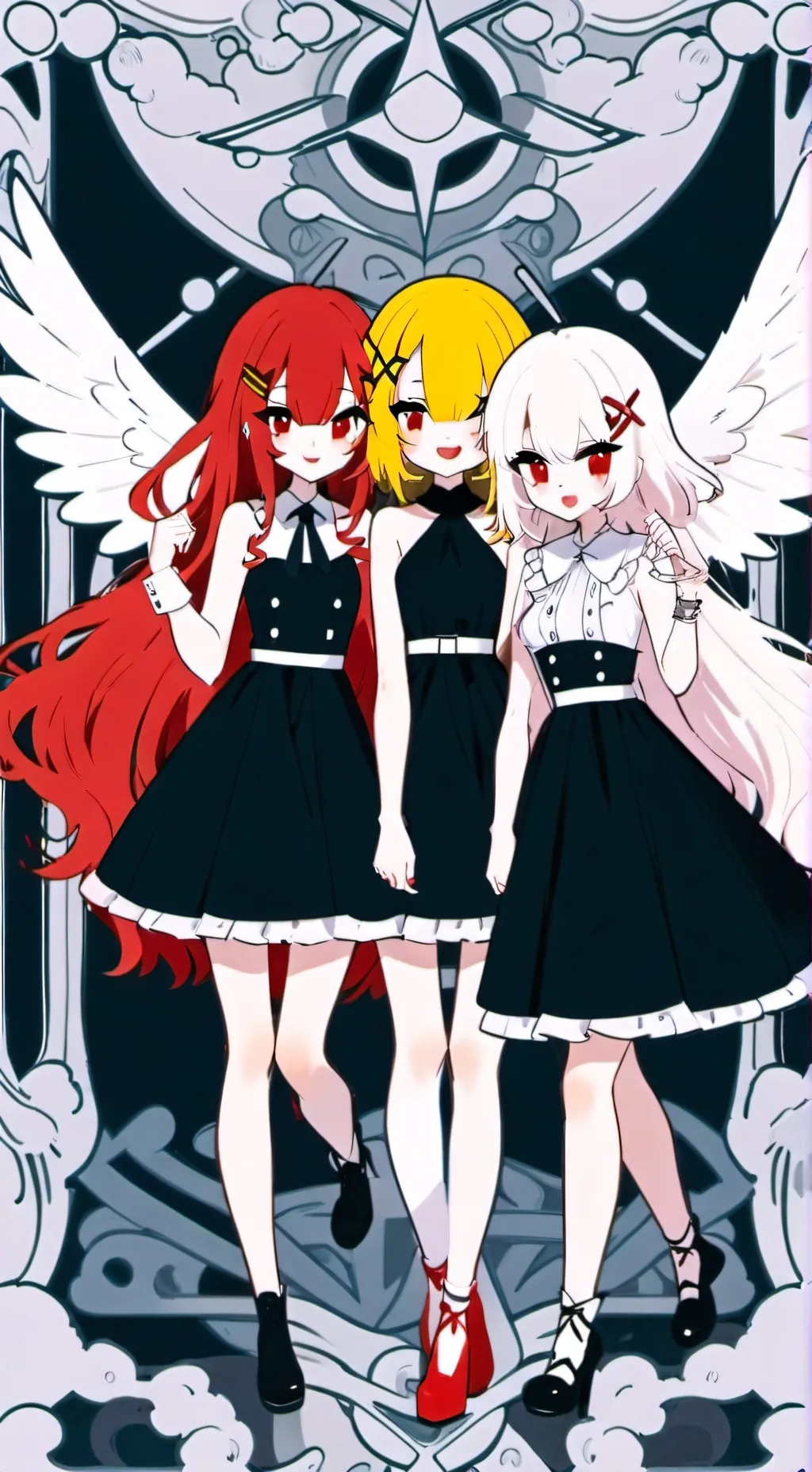 ai character: Exe, HQ, fleet background