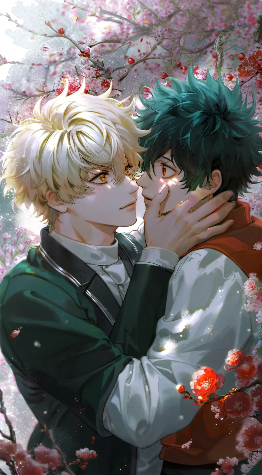 ai character: Deku Bakugo background