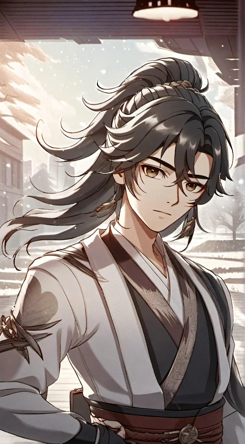 ai character: Inugami (Shin) background