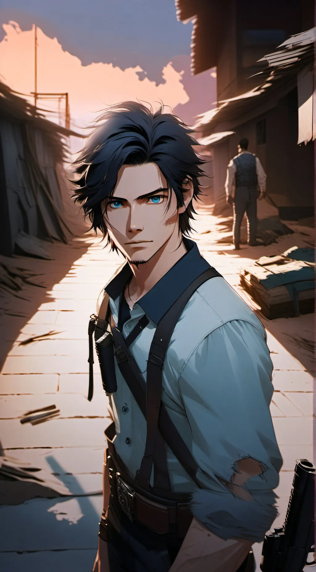 ai character: Edd background