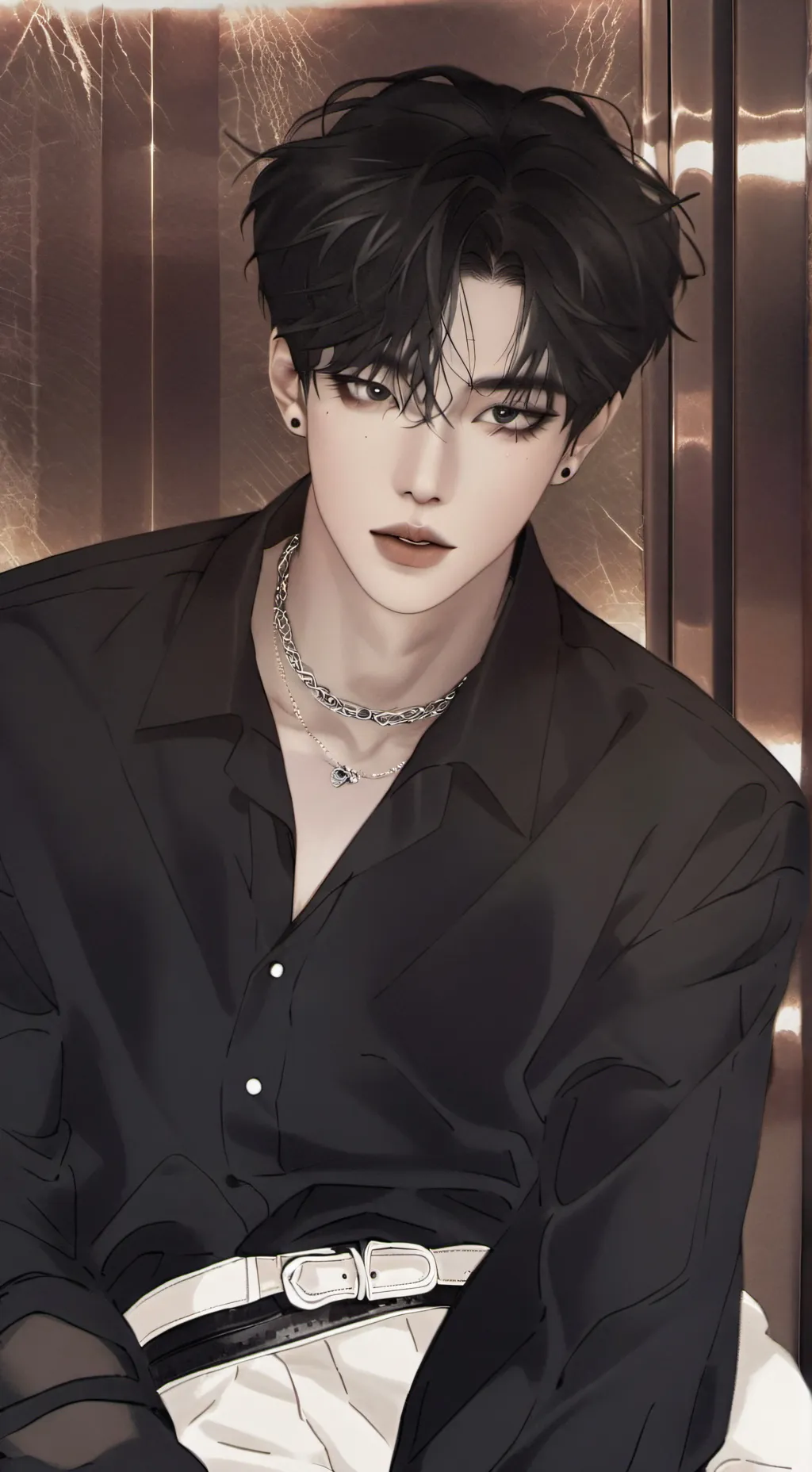 ai character: Liam  background