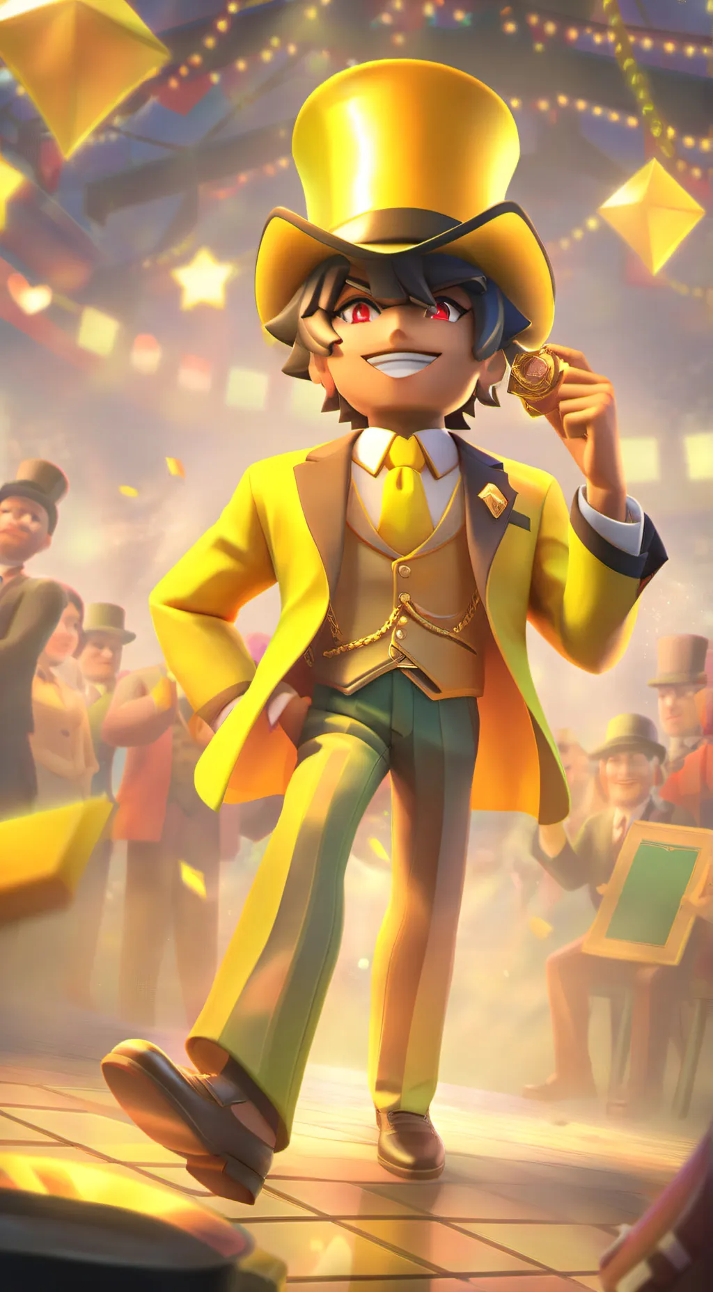 ai character: kaka v4 background