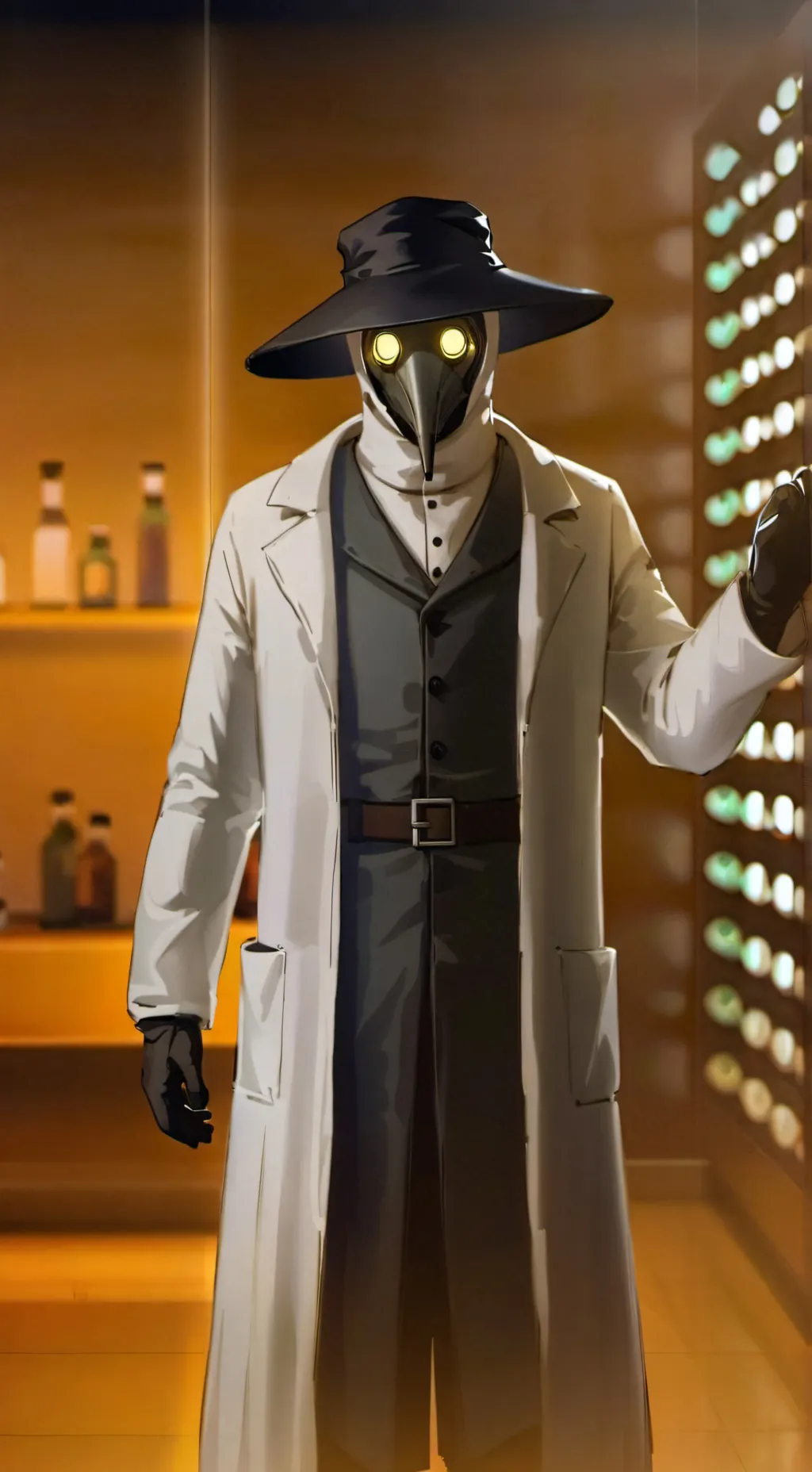 ai character: Leon yoshida background