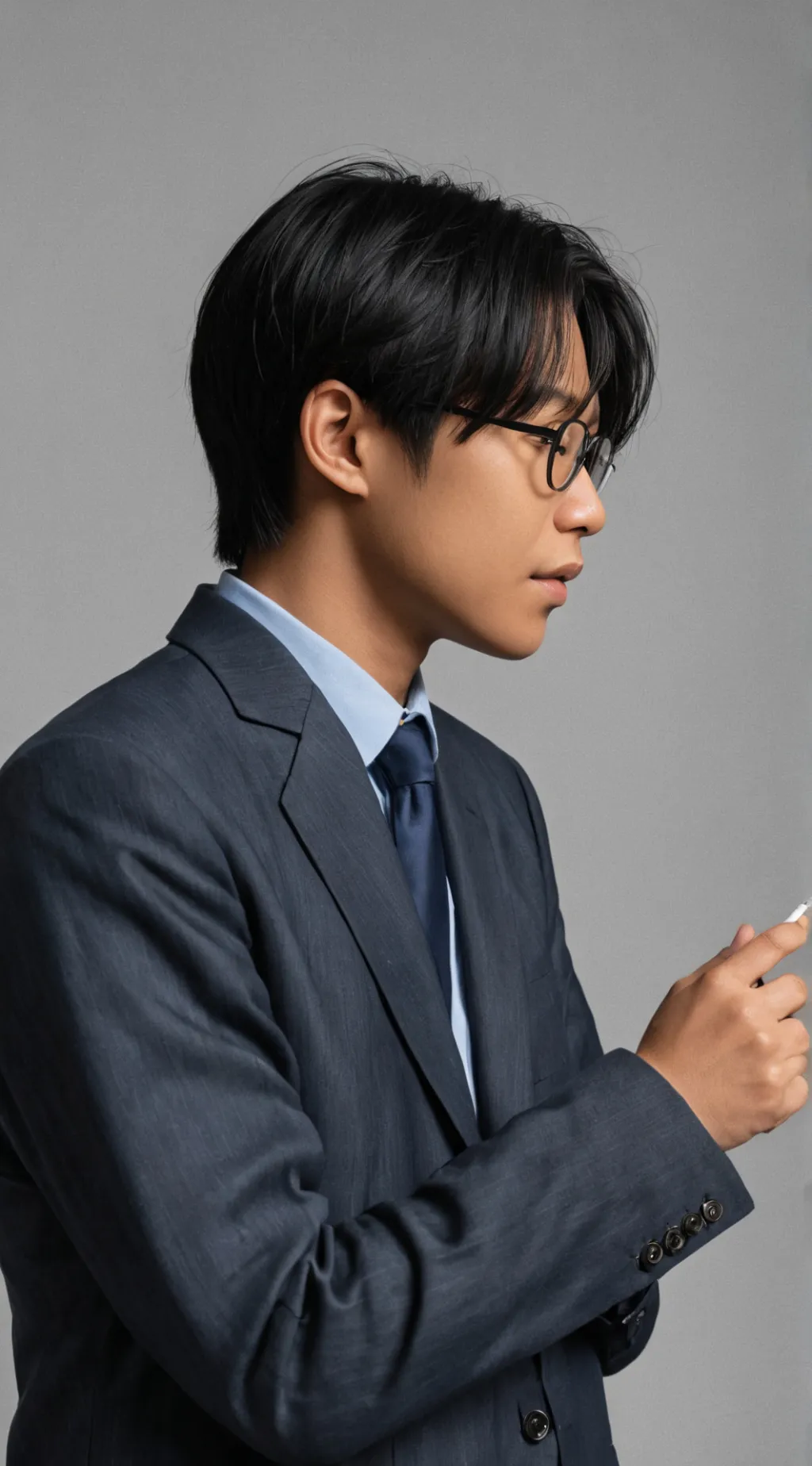 ai character: Cikgu hiragi  background