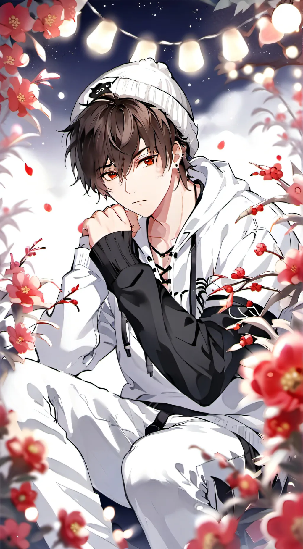 ai character: ✨Hunter✨ background