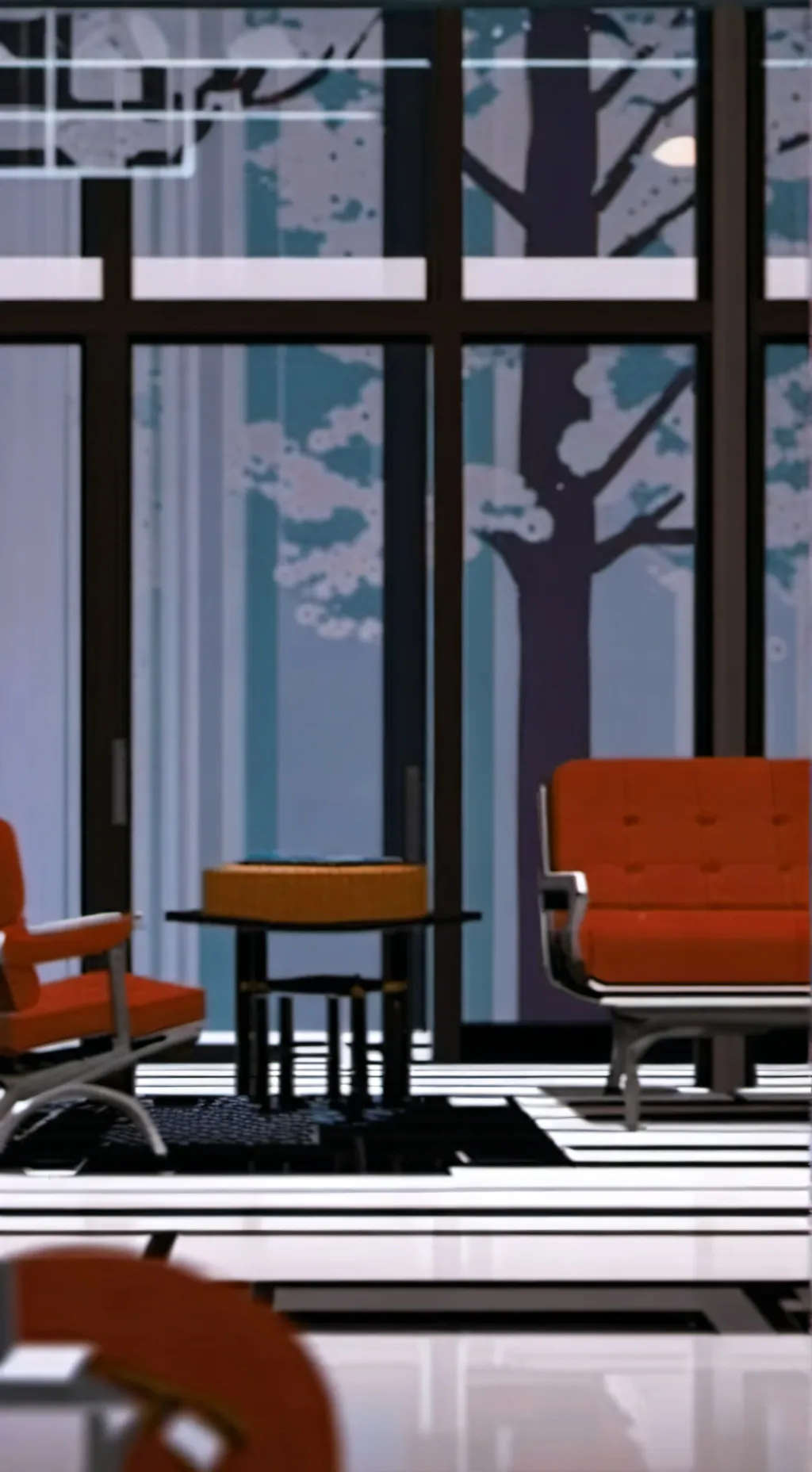 ai character: dw kawaii background