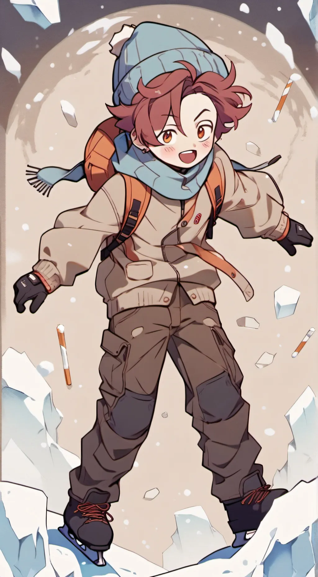 ai character: human Alastor background