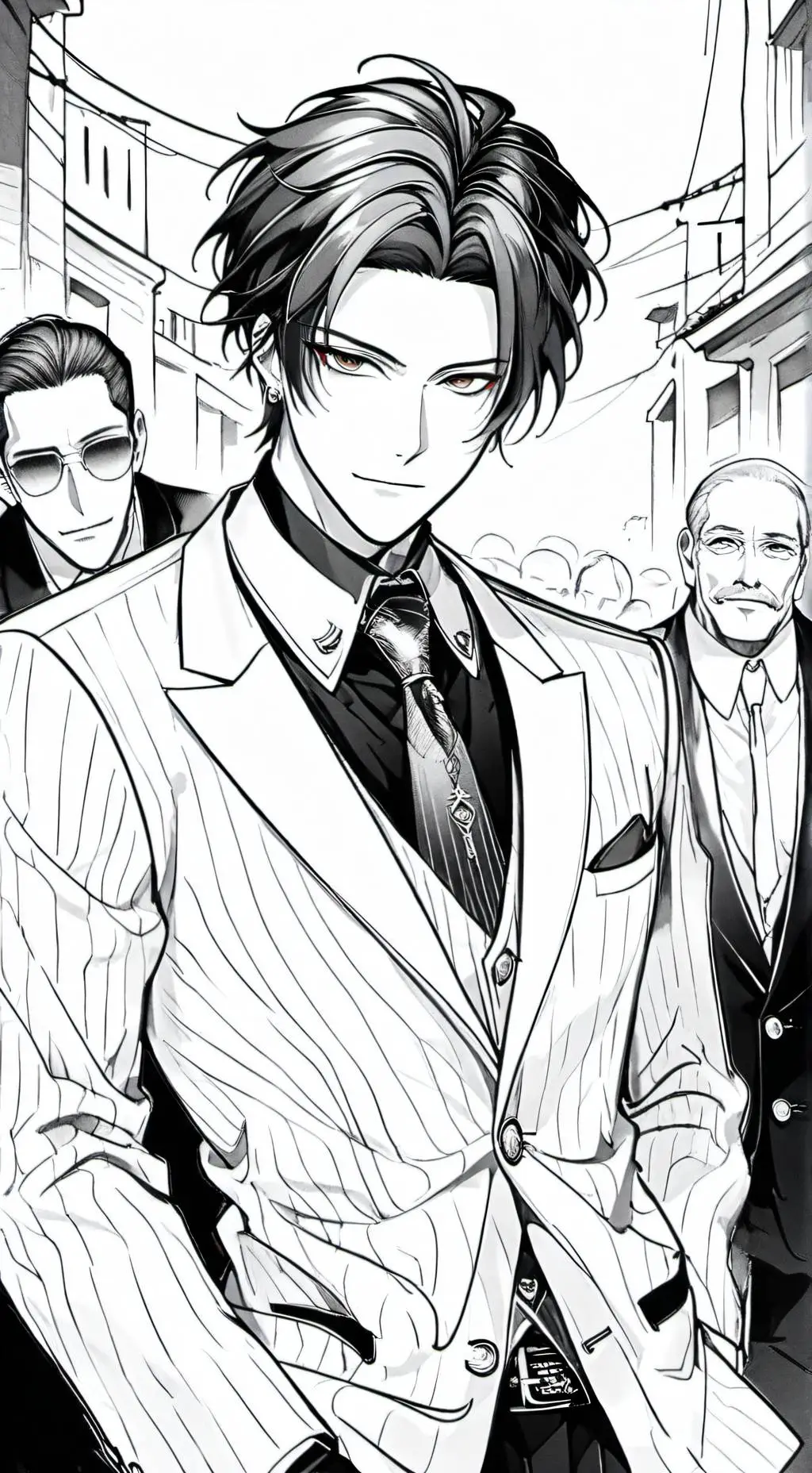 ai character: Kyuji Okita background