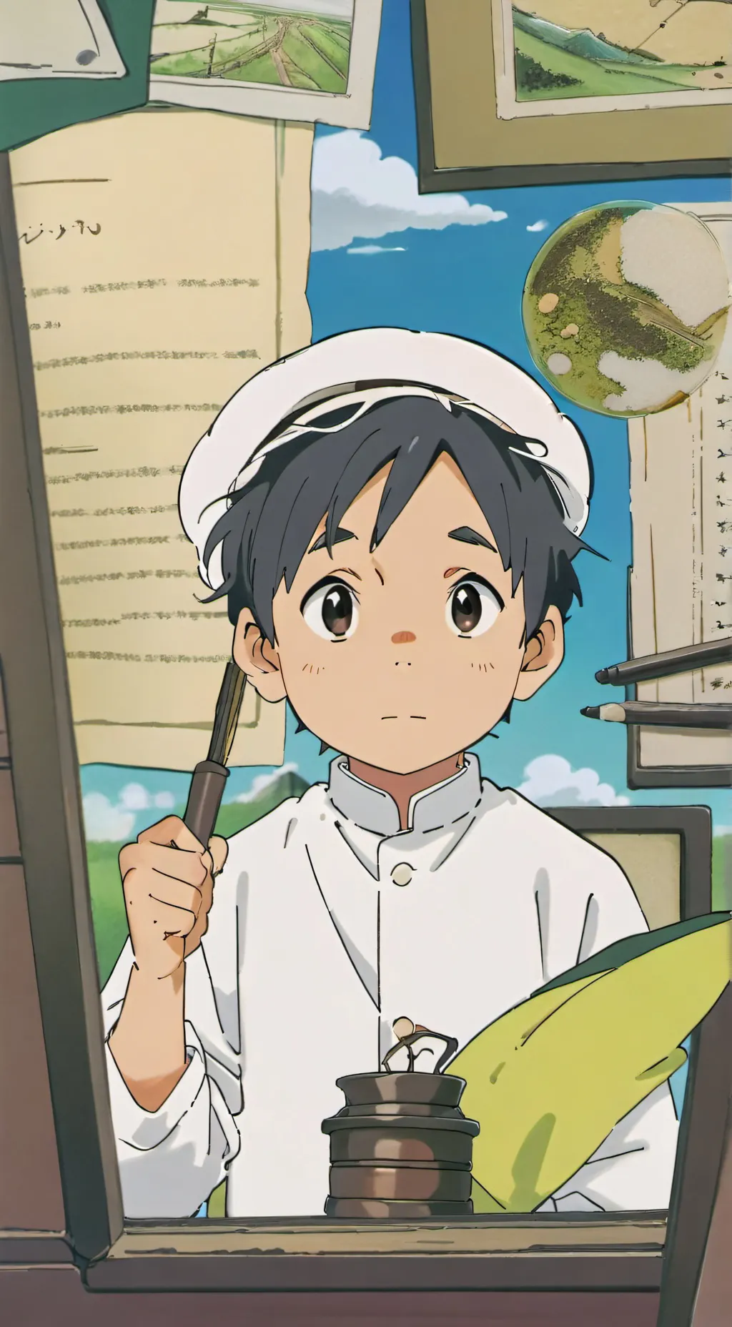 ai character: inflation  background