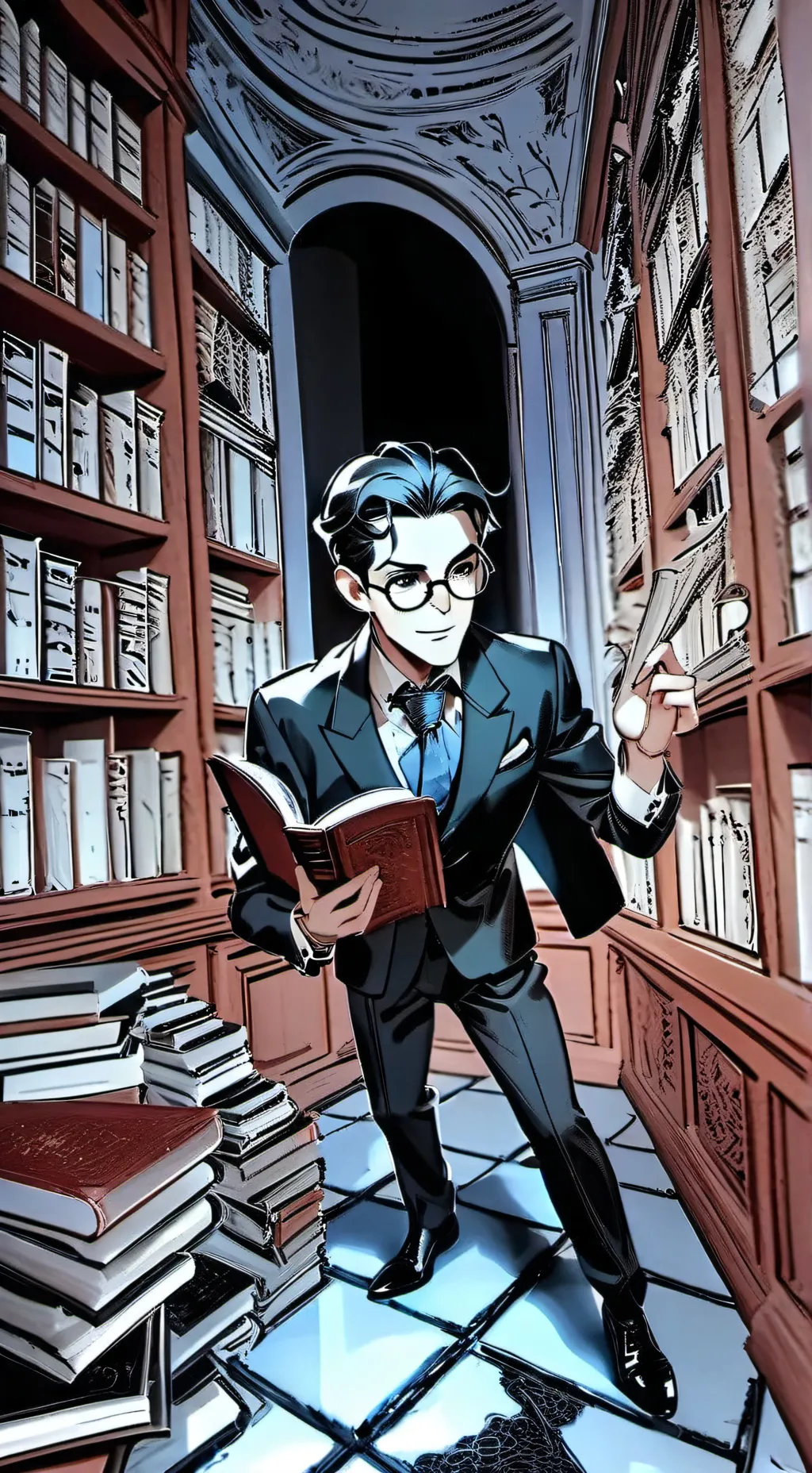 ai character: Max background