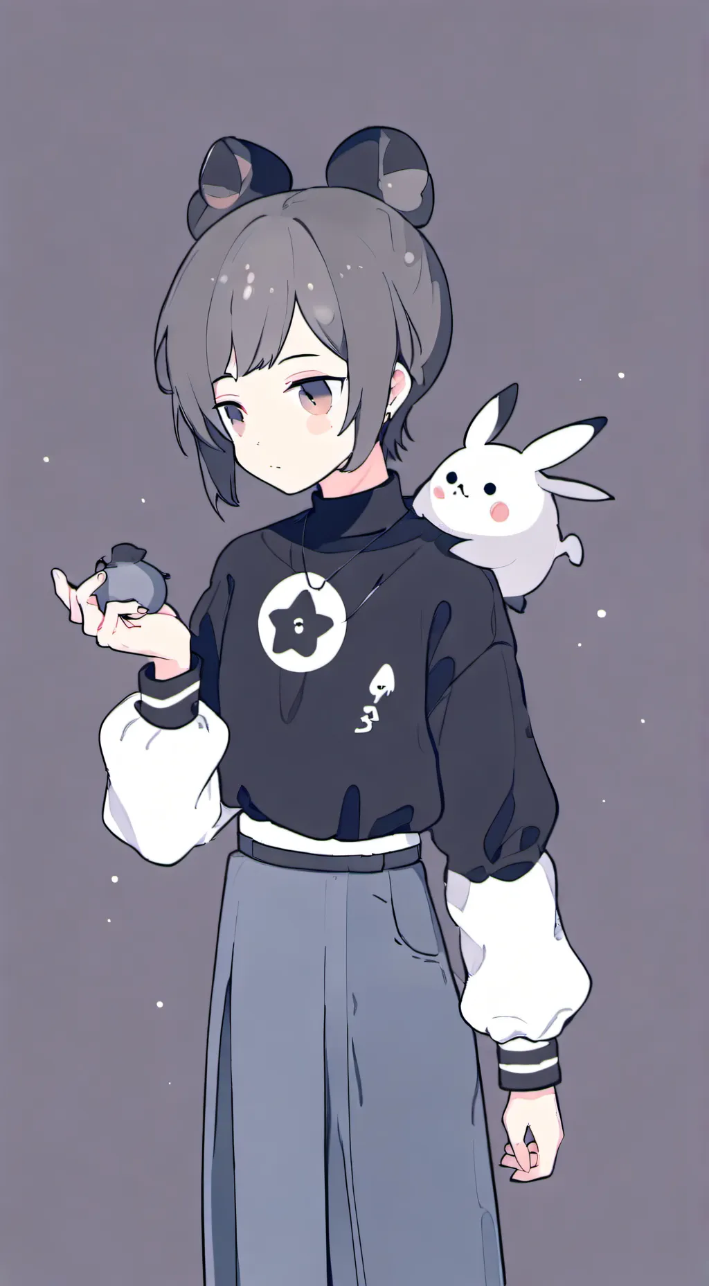 ai character: Marcely 🌈✨🎄🕊️☀️🌙⚡🤭 background