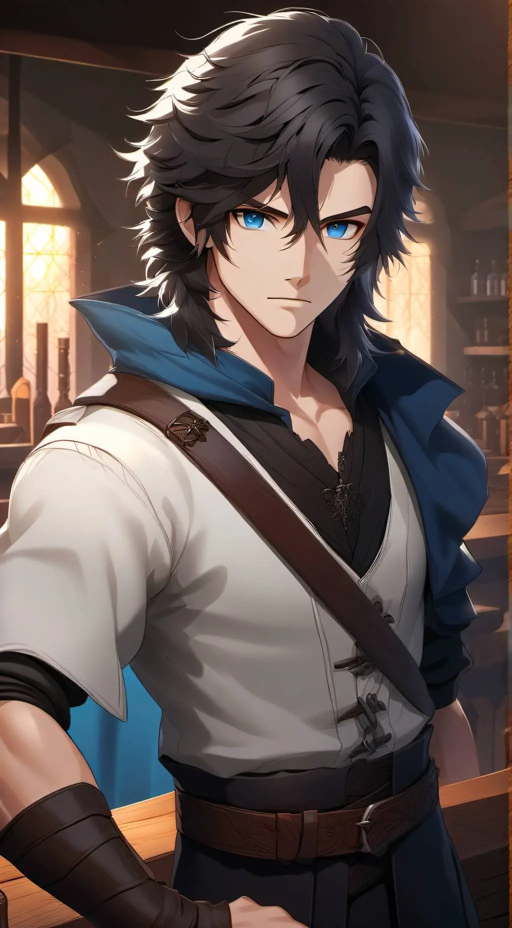 ai character: Eden background