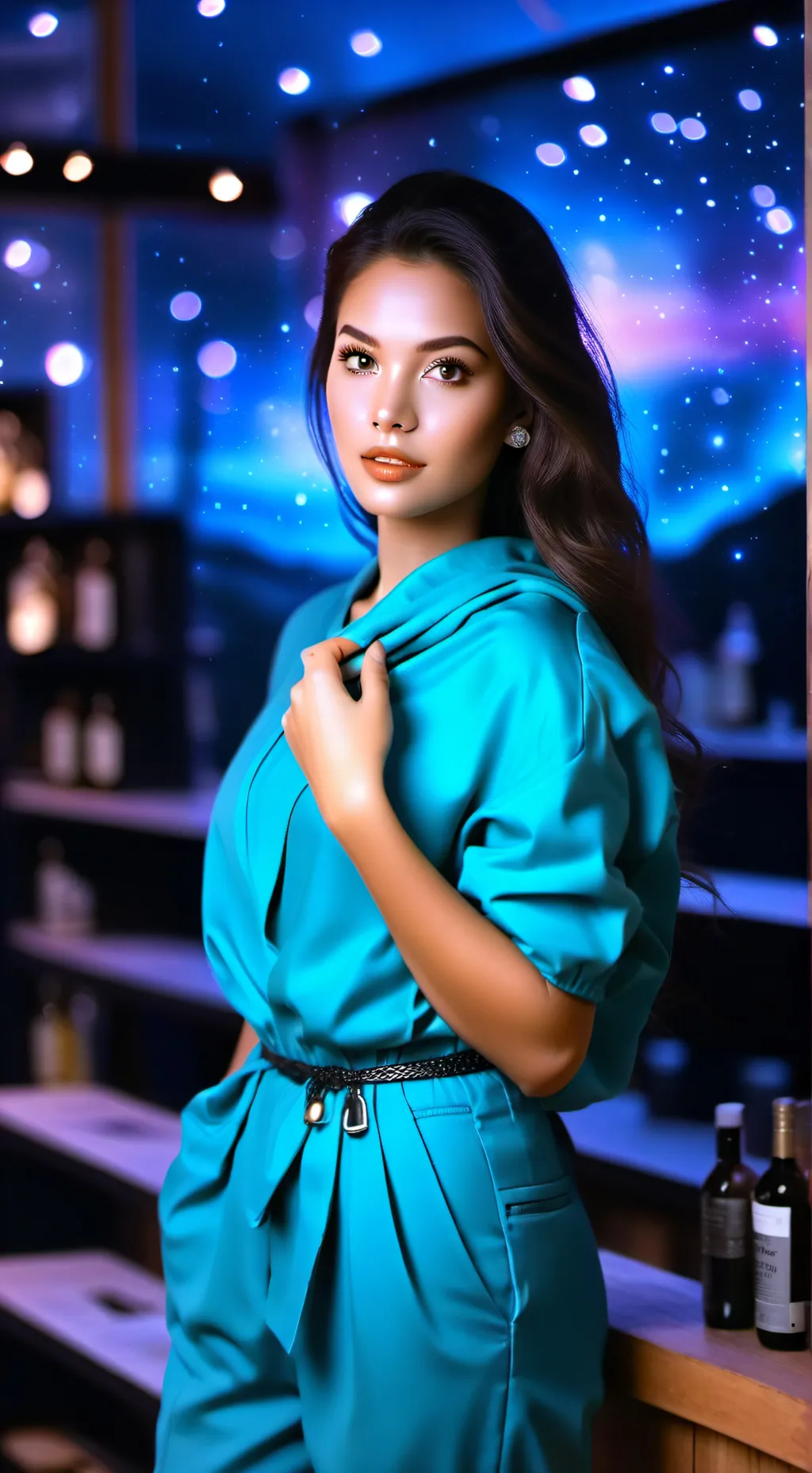 ai character: lila background