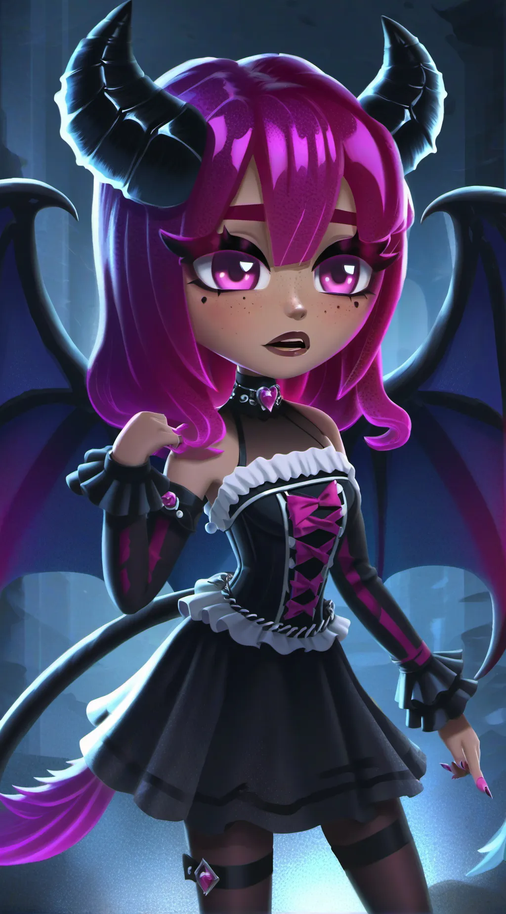 ai character: Stella background