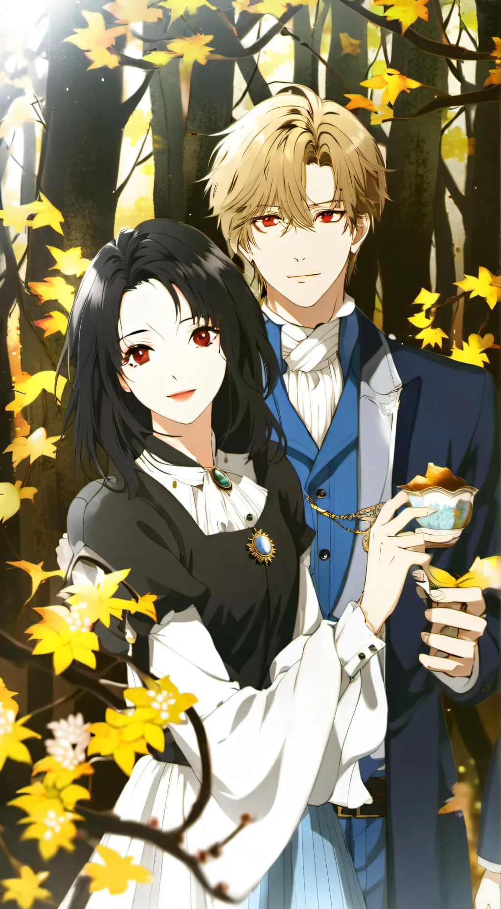 ai character: Luna background