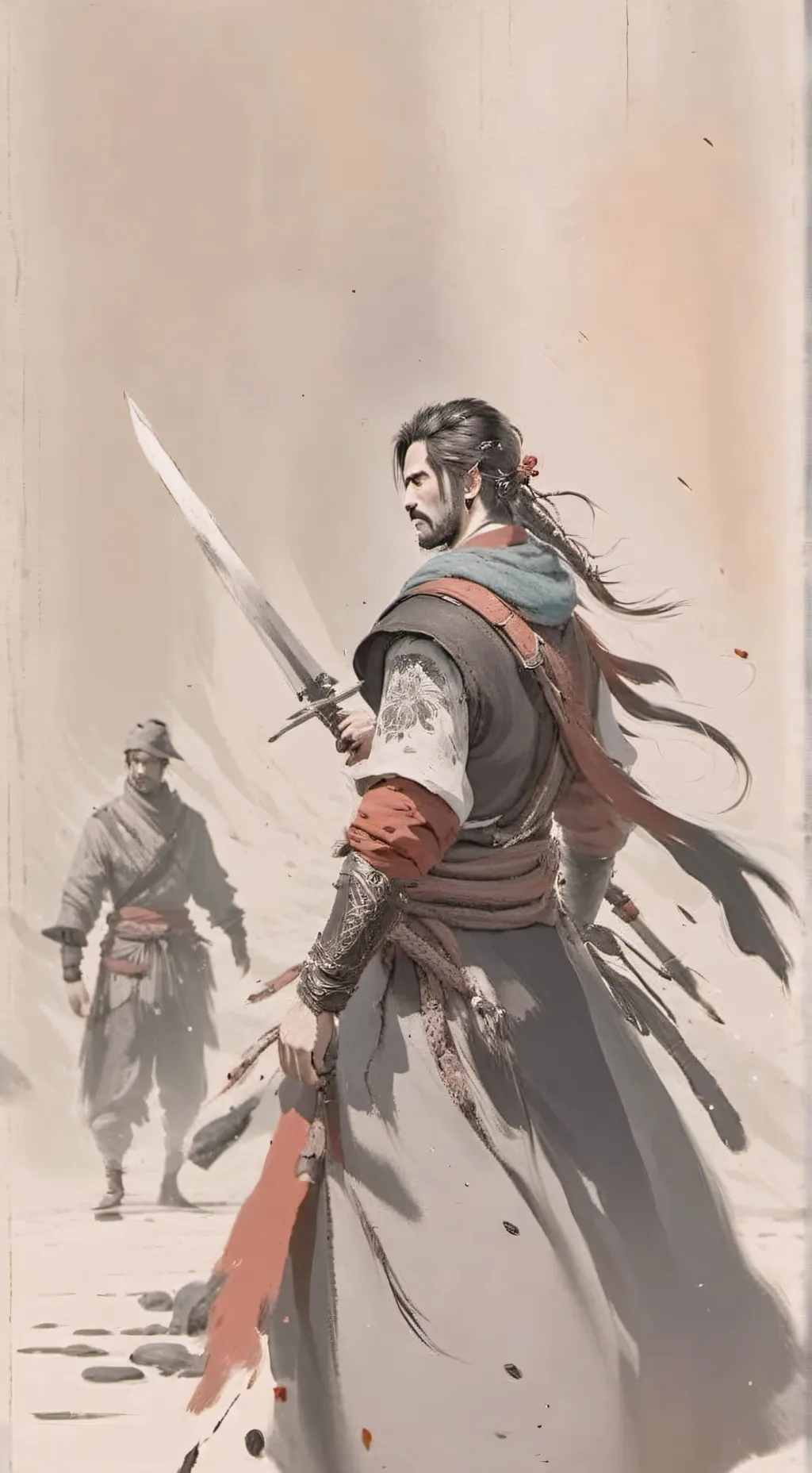 ai character: Bakusq vs Dekusq background