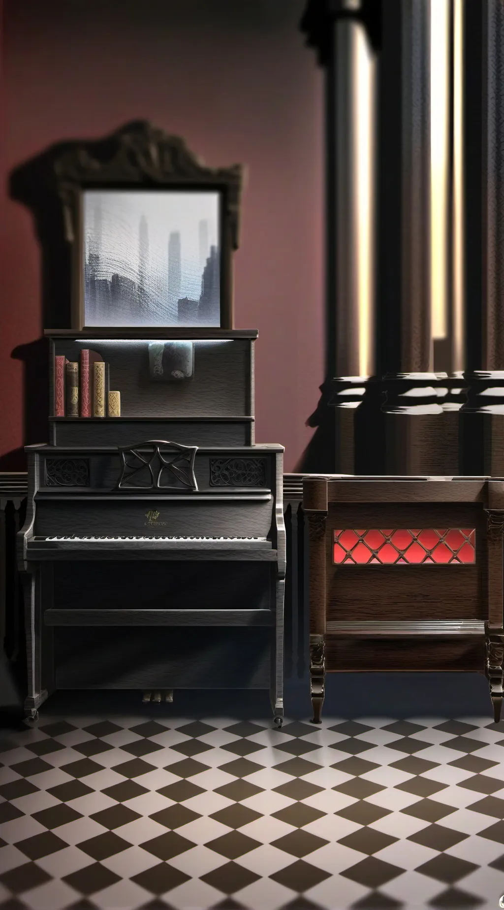 ai character: HH  background