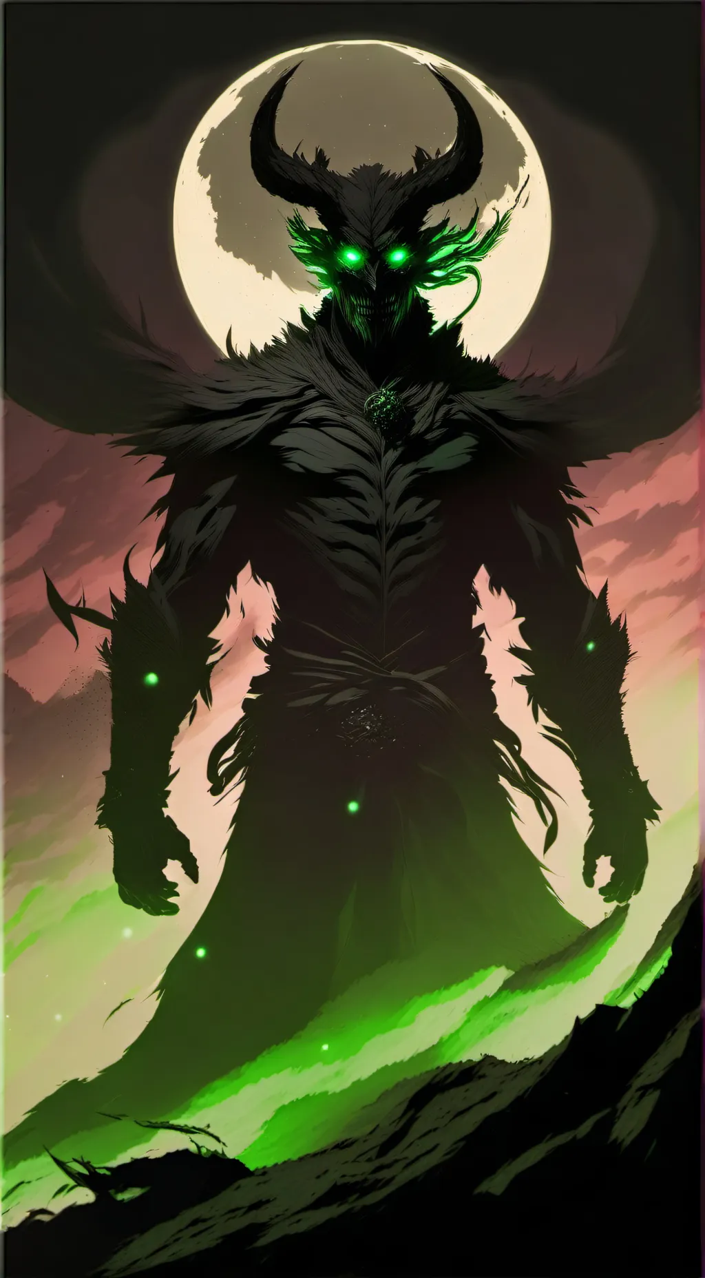 ai character: Tenebris background