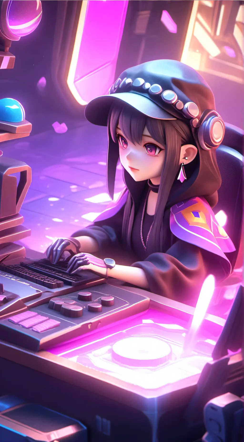 ai character: Dayana  background