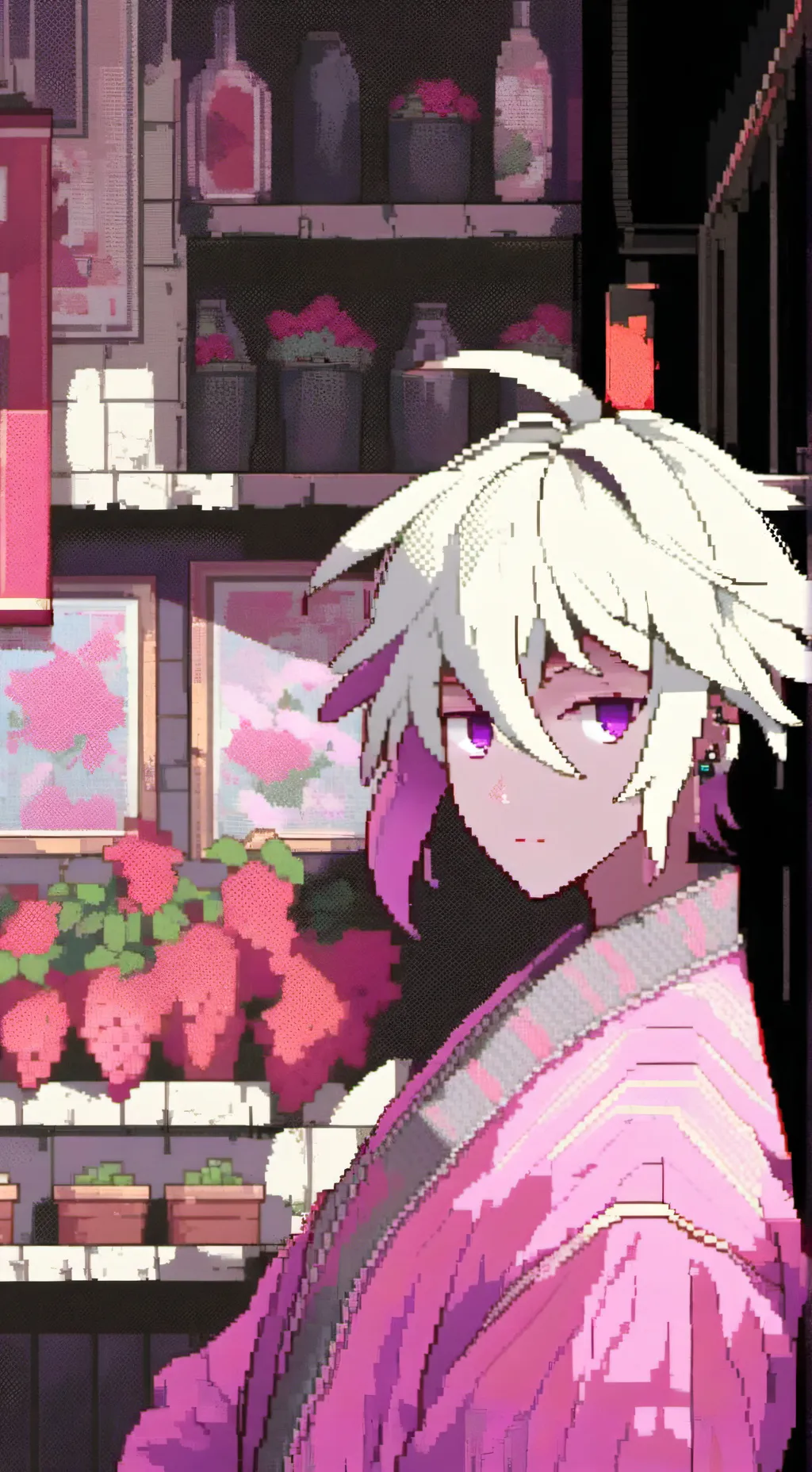 ai character: twisted sprout  background