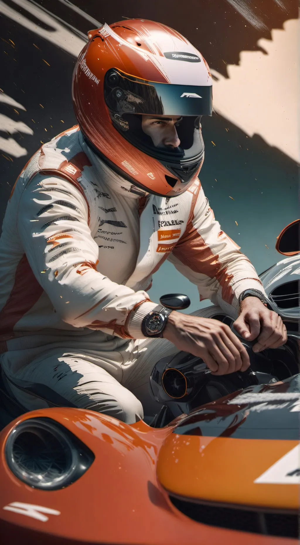 ai character: Mark background