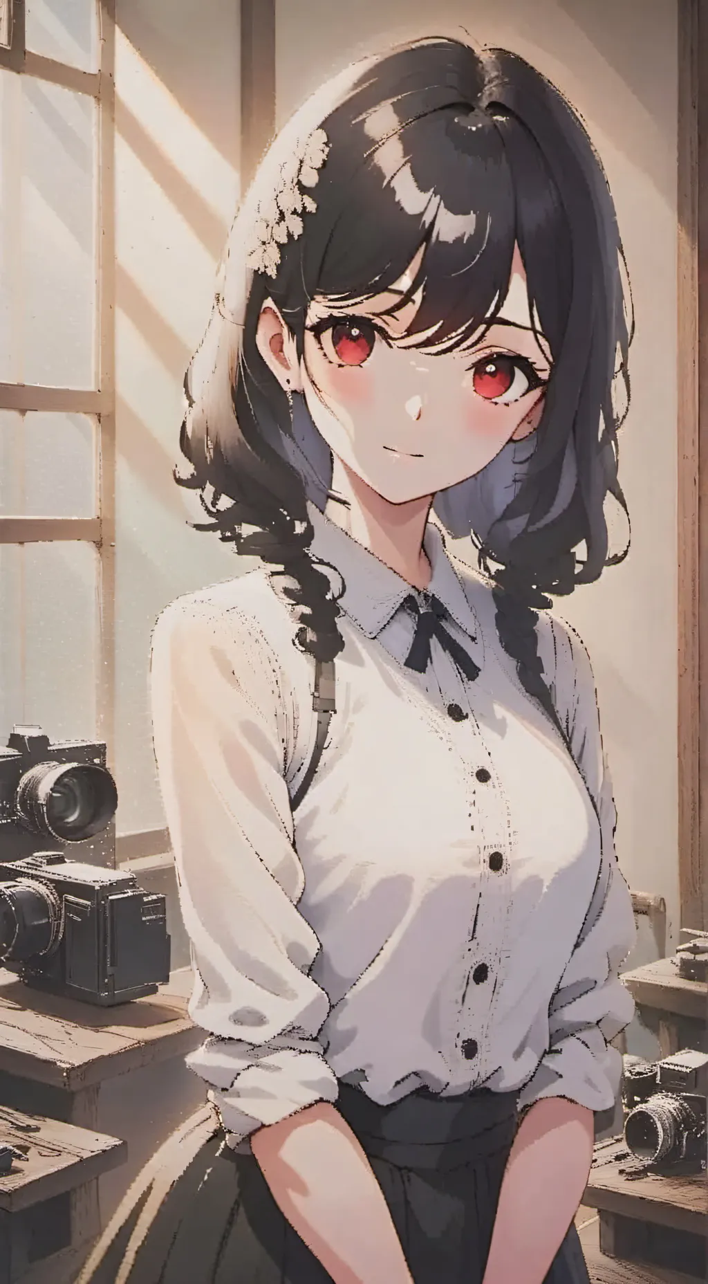 ai character: Mei background