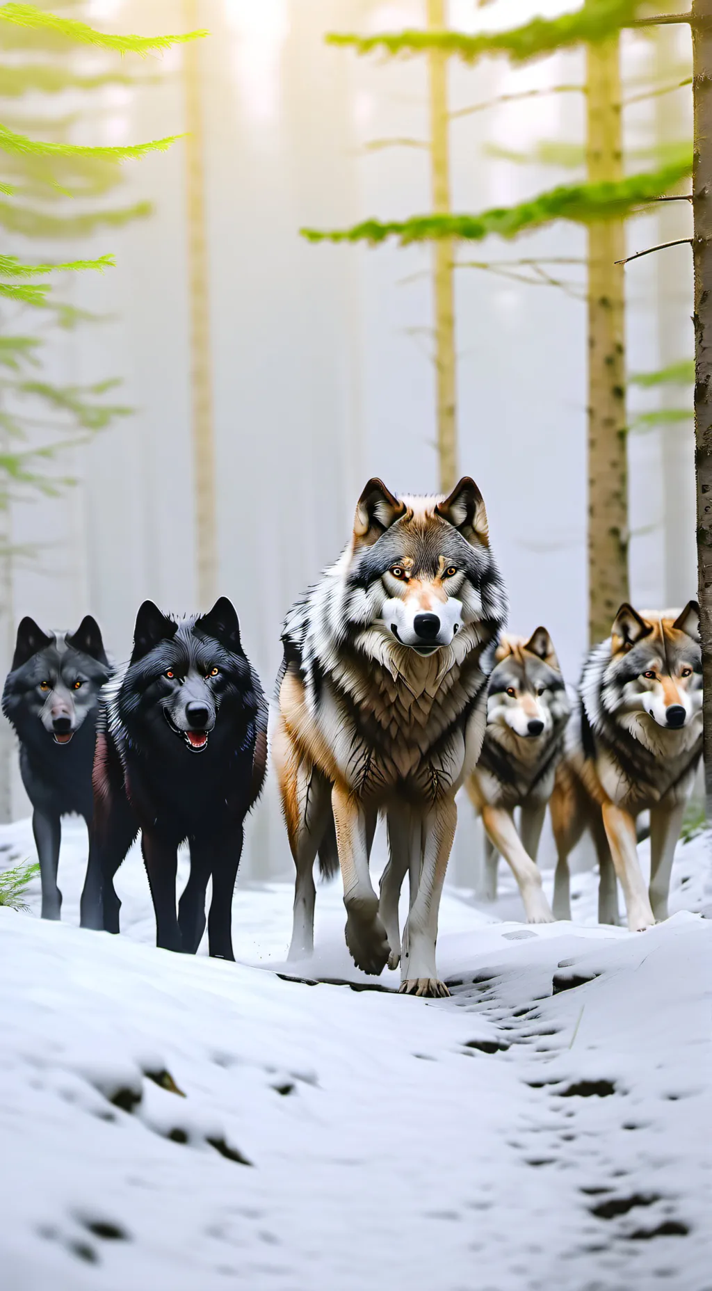 ai character: Wolves  background