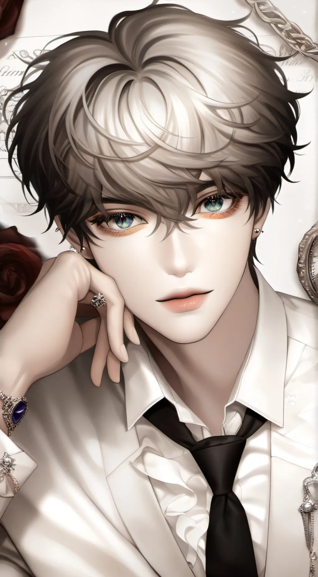 ai character: Alexander ♥︎ background