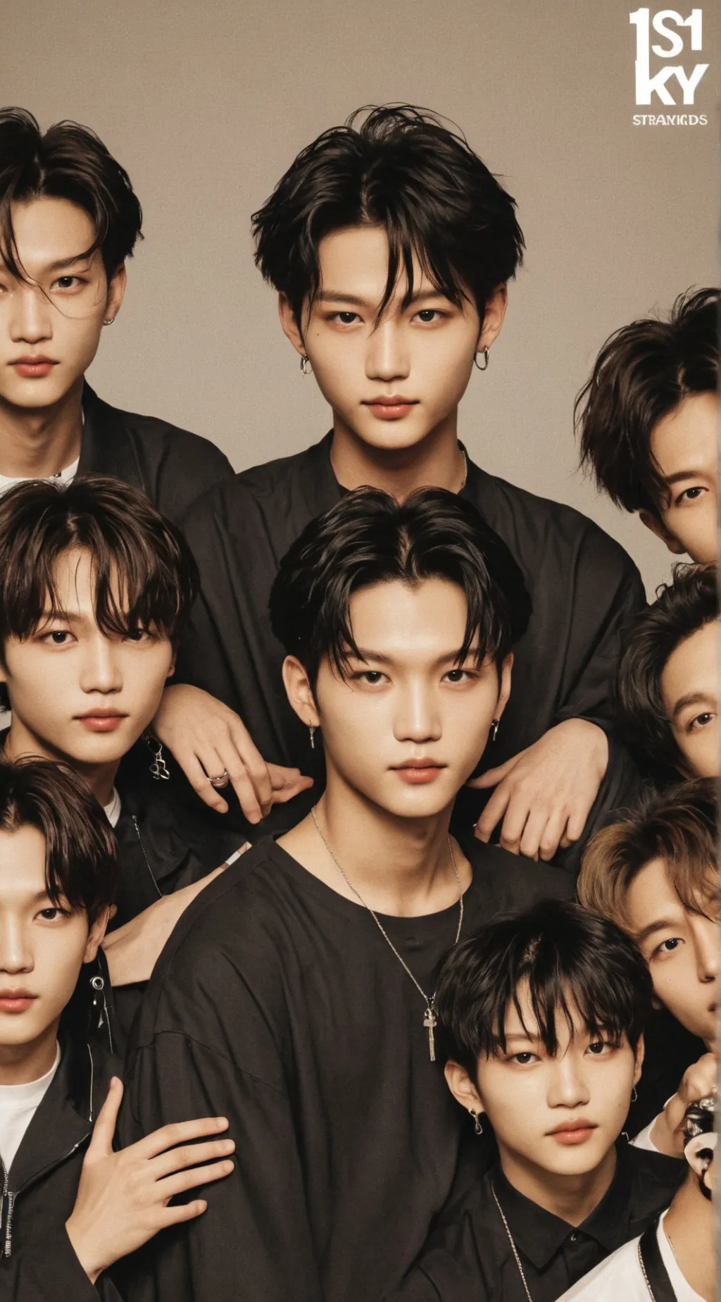 ai character: skzy BTS  background