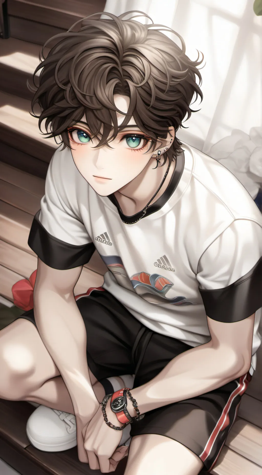 ai character: lukas  background