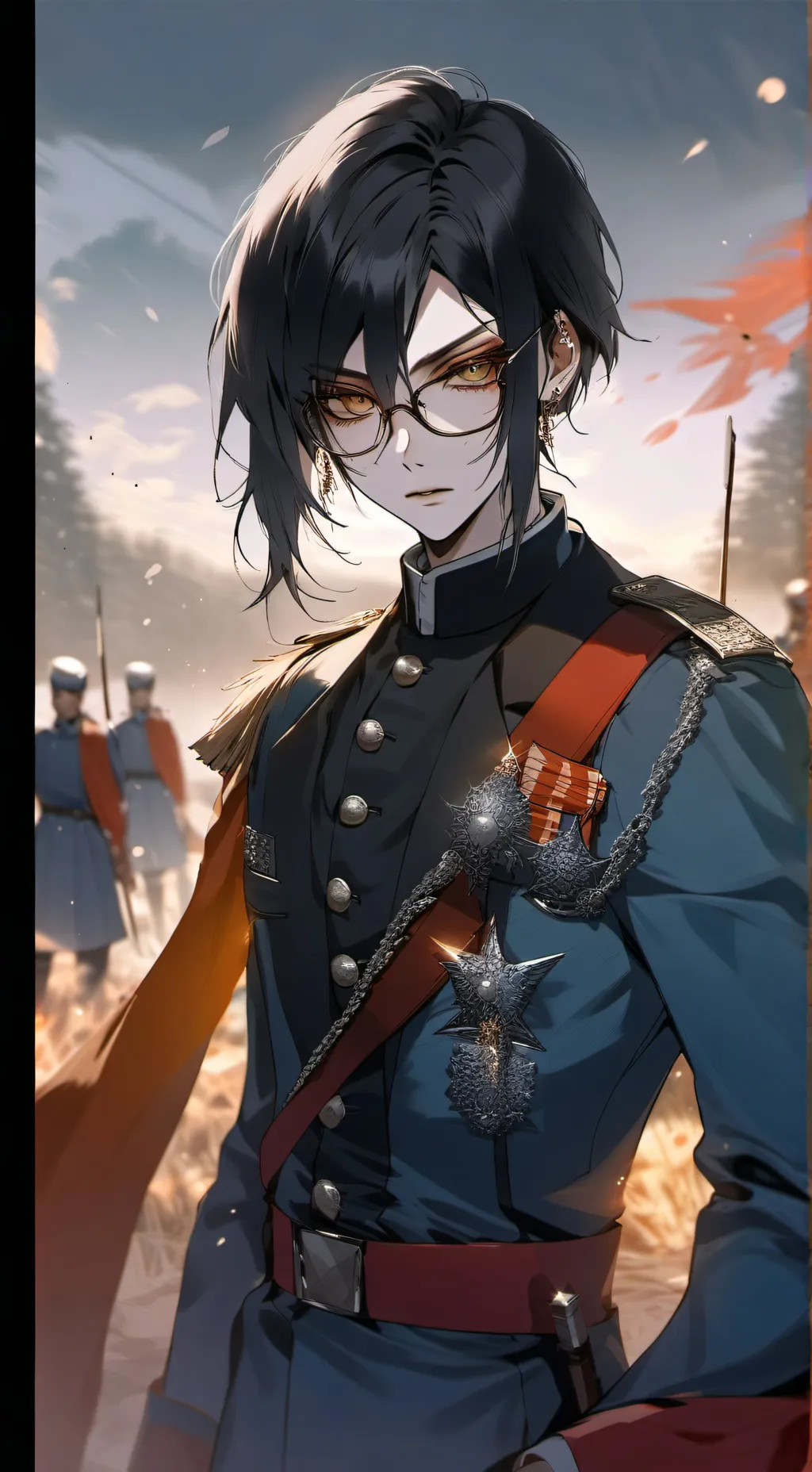 ai character: Aquarius  background