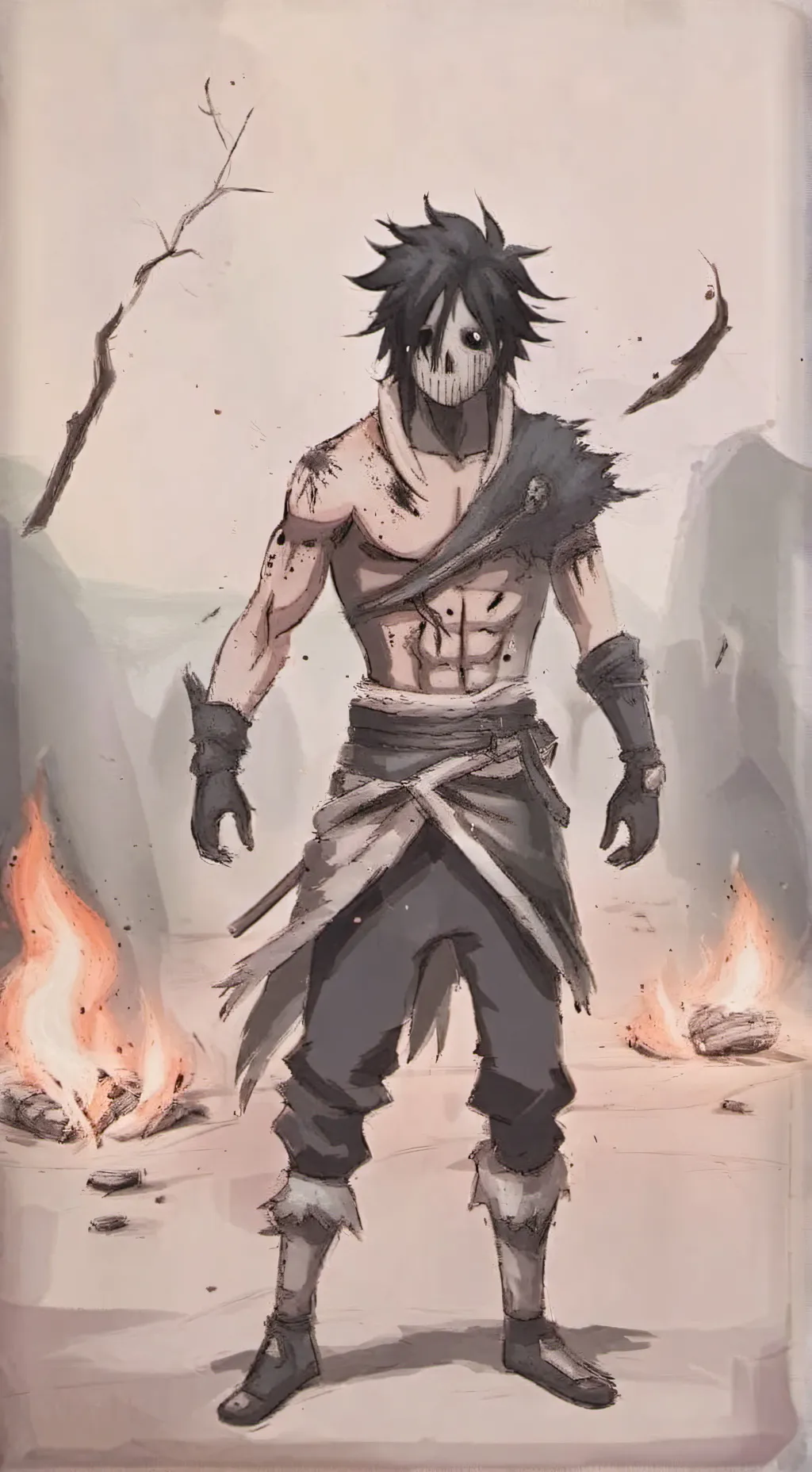 ai character: Dylan el muerto background